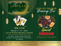 Up Peak Hotel Simpang Lima Semarang Luncurkan “Iftar Culinary Treasure” untuk Ramadan 2025