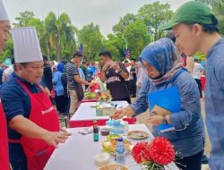 Seru! GM Telkom Jakarta Centrum Ikut Lomba Masak di Acara Primadona Walikota Jakut