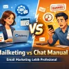 Mailketing vs Chat Manual: Email Marketing Lebih Profesional