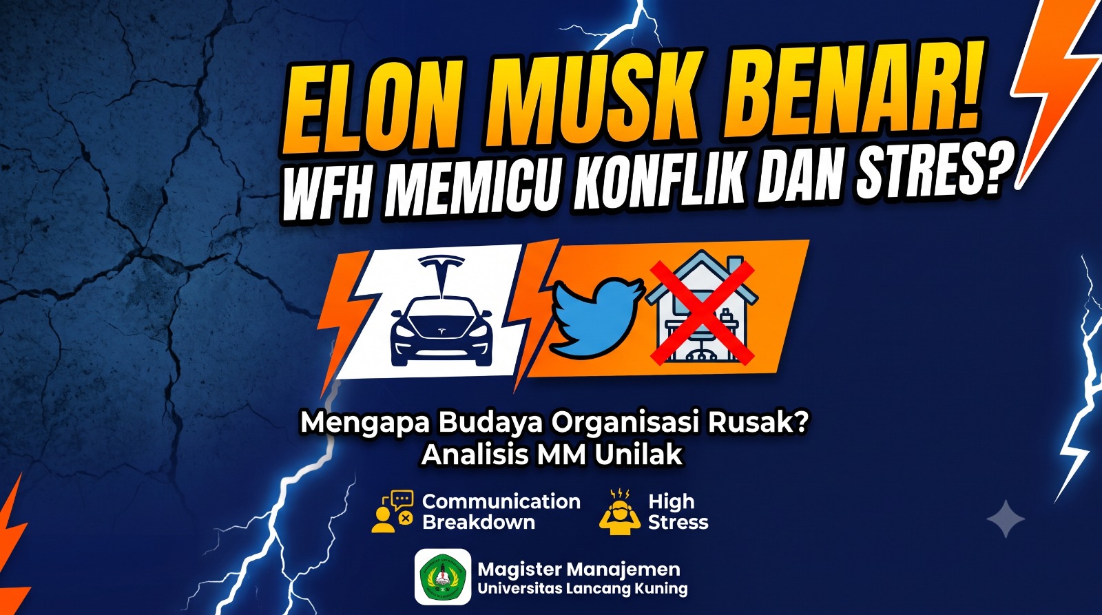 Belajar dari Elon Musk: Mengapa Kerja Jarak Jauh (WFH) Sering Memicu Konflik dan Merusak Budaya Organisasi?