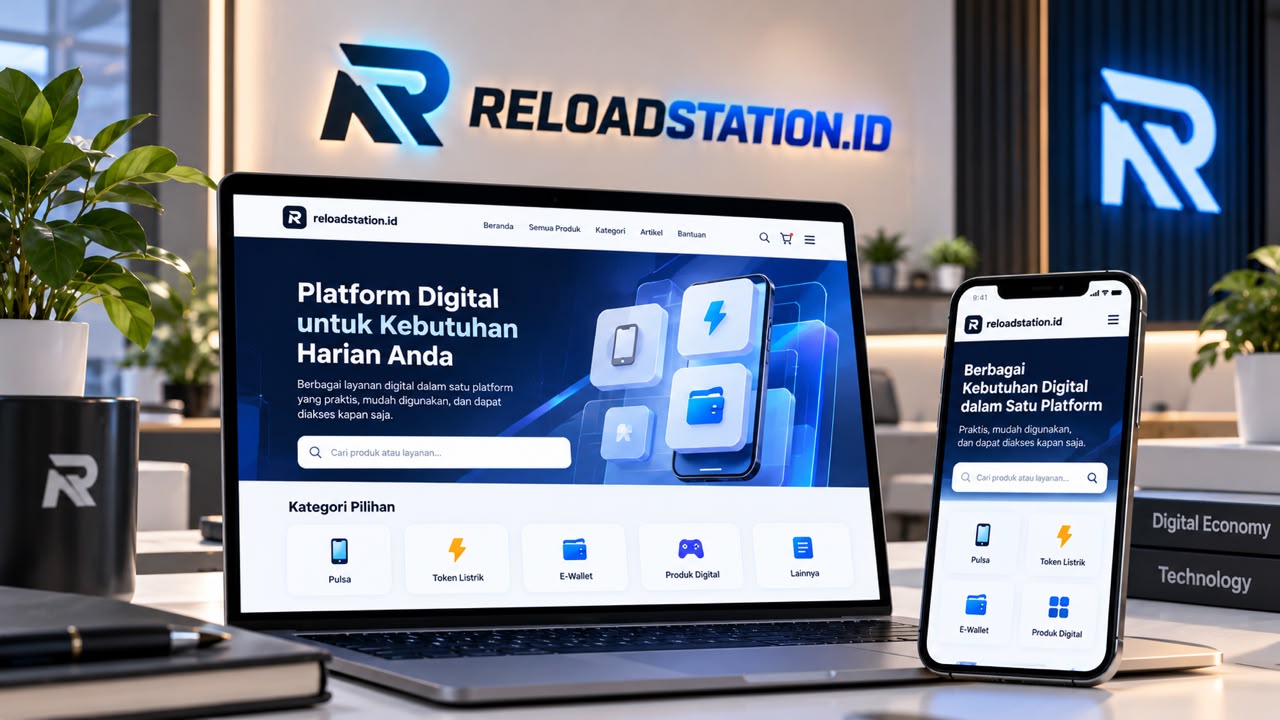 Mengenal ReloadStation, Platform Digital untuk Kebutuhan Top Up Game